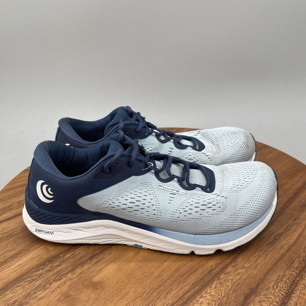 Topo Athletic Fli-Lyte 4 Shoes Womens Size 10 Blue Road Running Comfort Walking